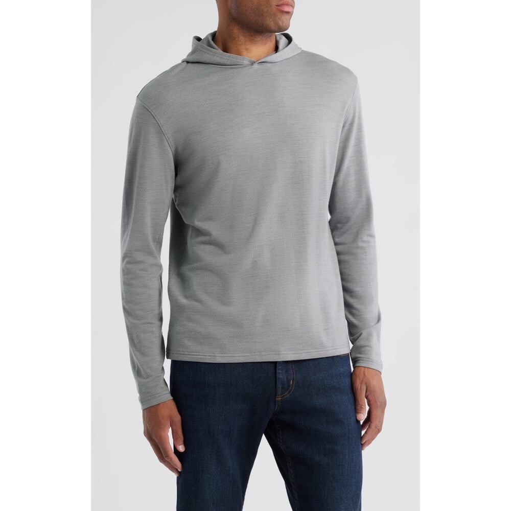 Peter Millar 90% Merino Wool Hooded Sweater Mens Size XL